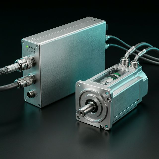 Servo motor and drive system